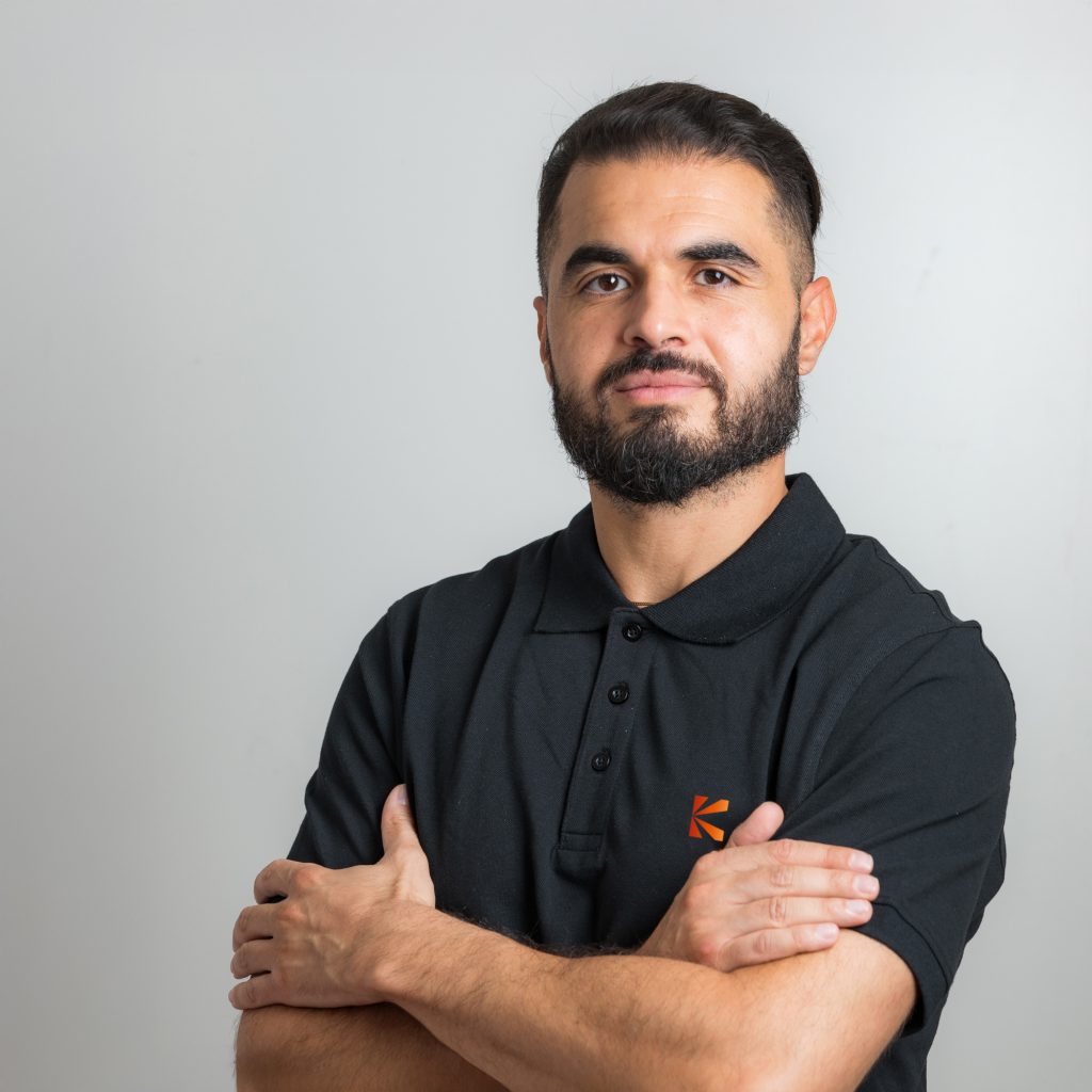 Portrait d'un des membres de l'équipe Patriarca Works - Ramzi TABI Responsable achats projets bâtiment